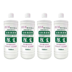 潔瓷 浴廁清潔劑 橙花香 除垢 洗淨 晶亮光滑, 1L, 4瓶