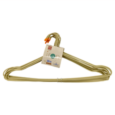 UdiLife 優的生活大師 小鐵 衣架 線鐵/帥帥麥塑膠鐵衣架 PE聚乙烯(覆蓋), JW3530-10, 10個