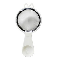 ECHO 兔子泡茶濾網 細密過濾茶葉 方便攜帶, 顏色隨機, 1個