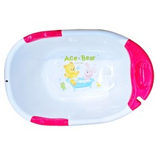 統資 可愛動物兒童澡盆 適用年齡：0~4歲, 粉紅色