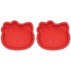 Skater Hello Kitty 矽膠壓模 蛋糕用 2入組, 2個