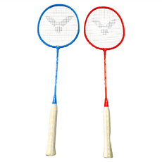 VICTOR 勝利體育 羽毛球拍 Set, 90-100g, 鋼合金材質, POWER 1000 MO, 1組