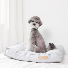 YOGiSSO 高級寵物床墊 尺寸寬裕 各種體型、姿勢都能承受, 灰色, 1個