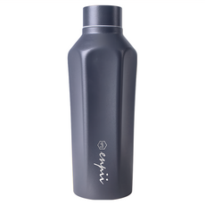 Boii 本因 Enpii 保溫瓶 450ml 304不鏽鋼 耐酸鹼 家用/健身房/辦公室/旅行適用, 碳木黑, 1瓶