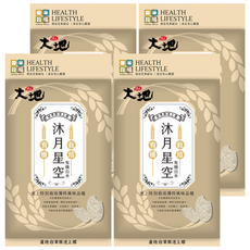 樂米穀場 台東池上有機栽培沐月星空米, CNS一等, 1.5kg, 4包