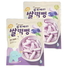 MB BABY 萌寶寶 大米餅 適合五個月以上寶寶食用, 藍莓, 20g, 2包