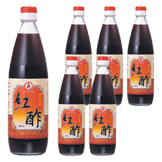 工研 紅酢 590ml - 上等糯米古法釀造，適用於各式羹湯佳餚與海鮮料理, 6瓶