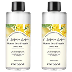 COCODOR 珂珂朵爾 室內擴香 補充瓶, 蜜梨小蒼蘭, 200ml, 2件