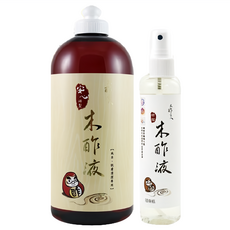 DAWOKO 木酢達人 大窩口蒸餾木醋液 1000ml+150ml - 減緩肌膚不適，安撫修復，提升肌膚防護力, 1組
