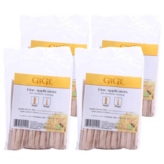 GiGi 熱蠟專用木棒 眉毛除毛細棒 100入, 4包