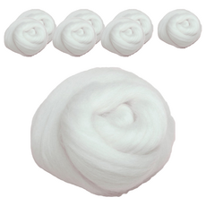 台灣敏愛 WR-13 羊毛氈補充包 - 純白, 澳洲產, 純白色, 8包