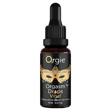 Orgie Orgasm Drops 陰蒂高潮震動液 濃縮款 15ml 丁香花油 薄荷葉油等成分, 1個