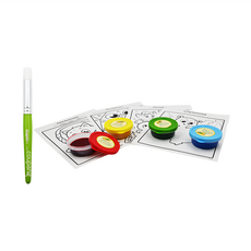 Crayola 繪兒樂 幼兒可水洗霜狀顏料組, 40g, 4色