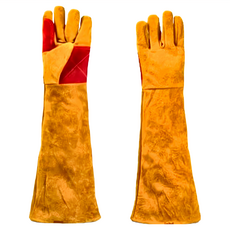 JIAHON 嘉鴻牌 防咬電焊手套 加長加托款, 60cm, 1雙