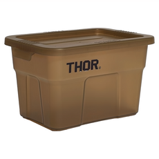 THOR 迷你收納箱 1L, 透棕色, 1個