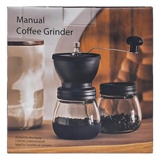 手搖咖啡磨豆機套裝 旅行者/露營者理想之選, 1個