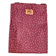 熊圓 圓點二口防水圍裙, 內裏防水材質, 顏色隨機, 1個