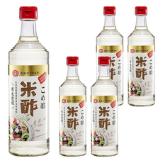十全 米醋，100%原味呈現, 500ml, 5瓶