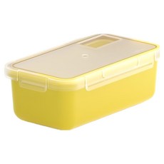 valira 薇拉 防漏耐熱可微波保鮮盒 750ml 向日葵黃 1個