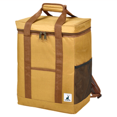 CAPTAIN STAG 鹿牌 帆布背包保冰袋 UE-0621 約34x23x45cm, 橘黃色, 35.19L