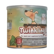 Twinkling Star 鱉蛋爆毛粉 200g 寵物營養品 提升免疫力 維持健康體態, 皮膚修護、毛髮亮麗, 1罐