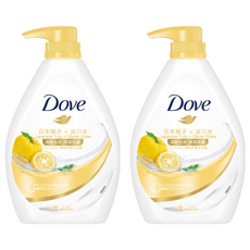 Dove 多芬 活力柚香沐浴露, 900ml, 2瓶