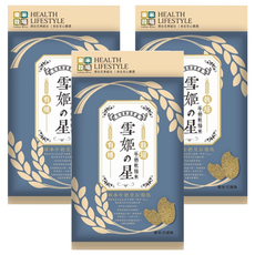樂米穀場 花蓮富里有機栽培雪姬之星牛奶糙米, 1.5kg, 3包