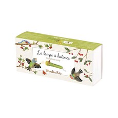 Moulin Roty 故事手電筒精裝組-四季，投影手電筒，故事投影燈，復古風格