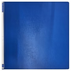 STRONG 自強文具 D型二孔夾, 藍色, 1個