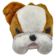 Little Beans 狗狗 絨毛 玩偶鬥牛犬, 鬥牛犬, 1個