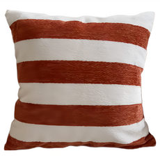 THiRTEEN 拾叁家居 小丑紋橫條跳色抱枕套 不含枕芯