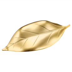 SALUS 佐藤金屬 葉子筷架 74 x 32 x 8mm, 金色, 1個