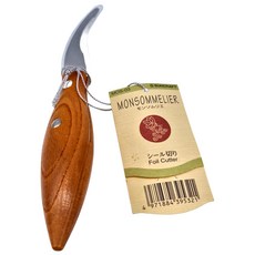 KAI 貝印 切平口刀 MOS-03 不鏽鋼刀 天然木柄, 不適用, 1支