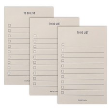 PAPERIAN 便條紙 110 x 70mm 韓國文具, 1組, 3本, 待辦事項