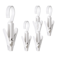 HIKARI 日光生活 單掛式曬衣夾, 尺寸10x3.3x2.6cm, 5個, 單一顏色