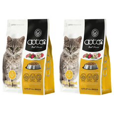 doter 寵愛物語 毛髮亮麗 貓飼料, 4.5kg 全貓種適用, 2袋