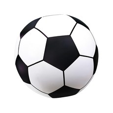 巨大充氣球 70cm, 足球, 1個