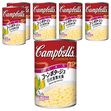 金寶日式風味甜玉米濃湯, 保留湯品的美味，原汁原味, 加熱煮沸即可享用，方便快捷, 305g, 6罐