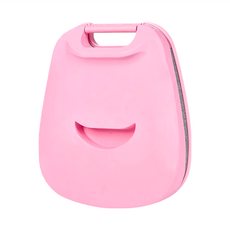 可折疊便攜午睡趴趴枕 粉色 慢回彈記憶棉 人體工學設計 斜角支撐 附手機支架, 25 x 18 x 4cm