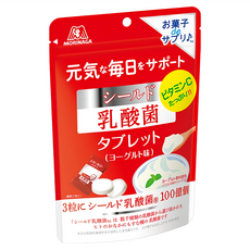 MORINAGA 森永乳酸菌糖 盾乳酸菌 含維他命C 梳打發泡口感 清爽乳酪味, 33g, 1袋