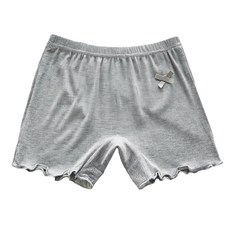 愛北鼻 女童款防走光安全褲 160 灰色 親膚透氣 舒適安全