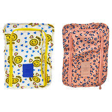 E.City 可折疊單層多功能收納袋 防潑水尼龍, 2個, 2入