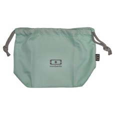 Monbento 束口袋, 100% 聚酯纖維, 19 x 18 x 10cm, 抹茶綠, 1個