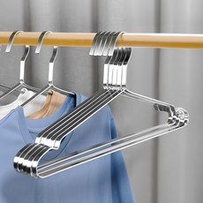 Back to Basics 不鏽鋼衣架, 10入, 銀色