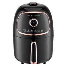 SOnGEn 松井 輕食煮義減脂美食氣炸鍋，無油煙，時間溫度好設定，最高200℃/最長30分，2.0L, SG-200AF, 璀璨金