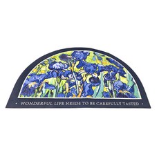 美式莊園藝術油畫 軟珪藻土地墊 40 x 60cm 蝴蝶蘭 1入