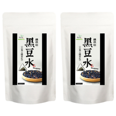 AWAStea 阿華師 纖烘焙黑豆水, 三角立體茶包，可冷泡/熱泡, 15g, 12入, 2袋