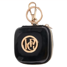 HAPPY GO PUPPY 亮面拾便包, 夜幕黑, 1個, 7 x 7 x 4.5cm