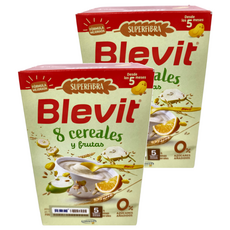 Blevit貝樂維 8種穀類水果麥精, 500g, 2盒