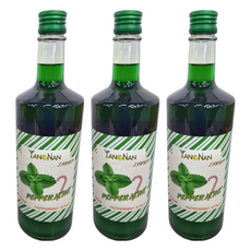 YANGNAN 仰南 薄荷香蜜風味糖漿, 750ml, 3瓶